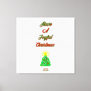 Canvas de Natal alegre