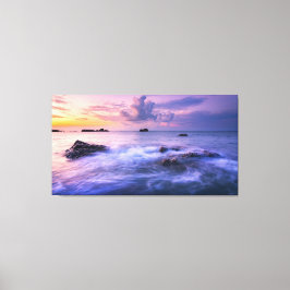 canvas de neblina oceânica