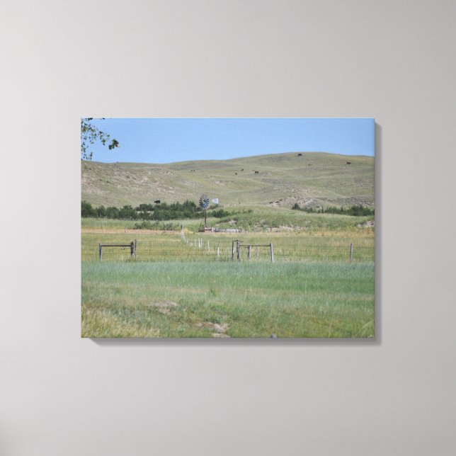 Canvas de Nebraska Sandhills (Frente)