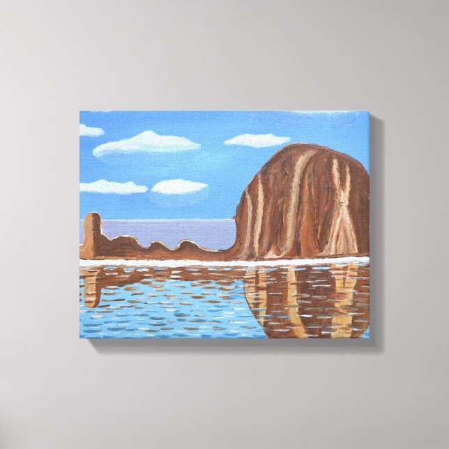 Canvas de Oregon Beach (Frente)