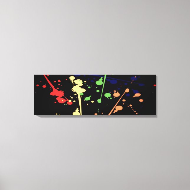 Canvas de Parede de Pintura (Frente)