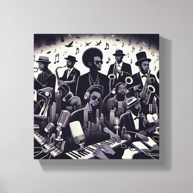 canvas de Parede "Harmonia Descoberta" (Frente)