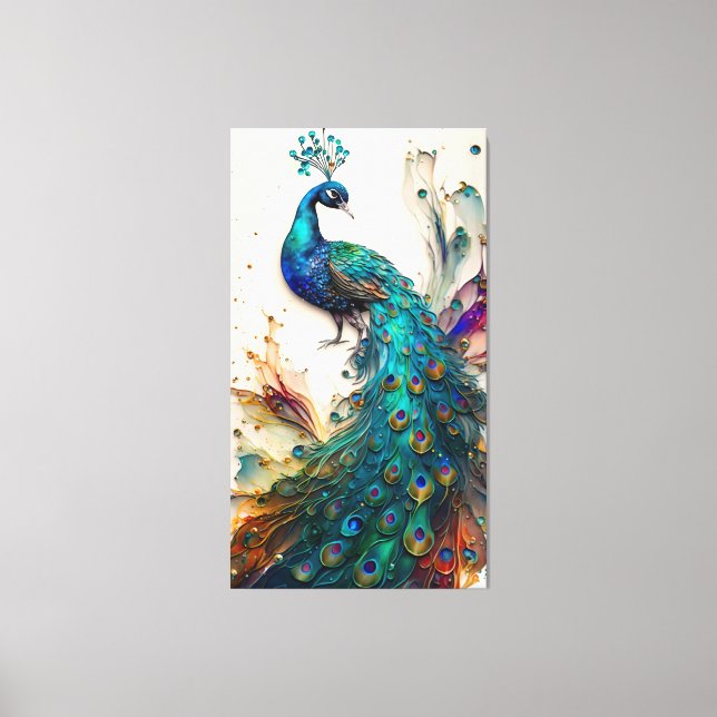Canvas de Peacock (Frente)