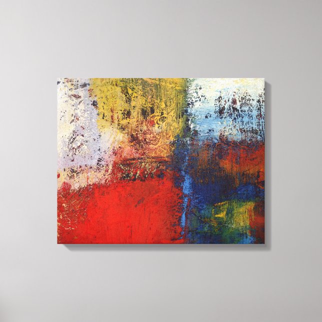 Canvas de pintura de Abstrato moderno (Frente)