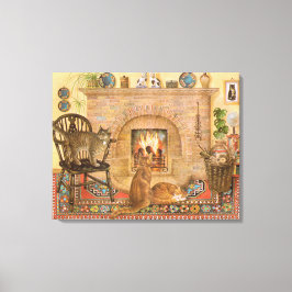 Canvas de Pintura de Cat