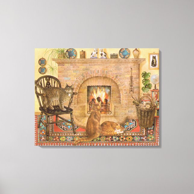 Canvas de Pintura de Cat (Frente)