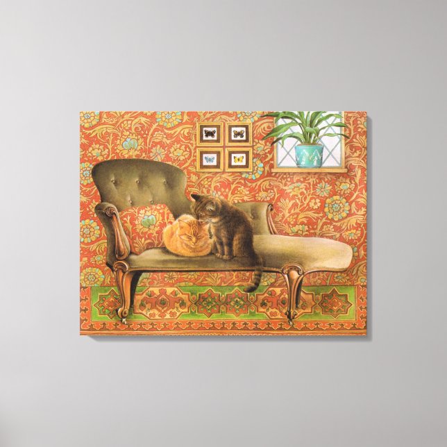 Canvas de Pintura de Cat (Frente)