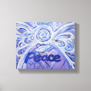 Canvas de Pintura de Palavras do Peace Angel