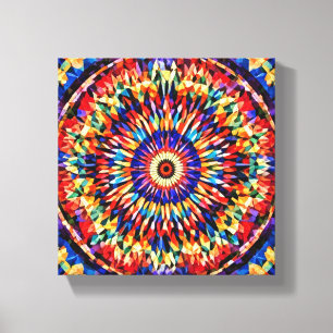 Canvas de pintura digital abstrato