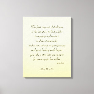 Canvas de recuperação inspiradora