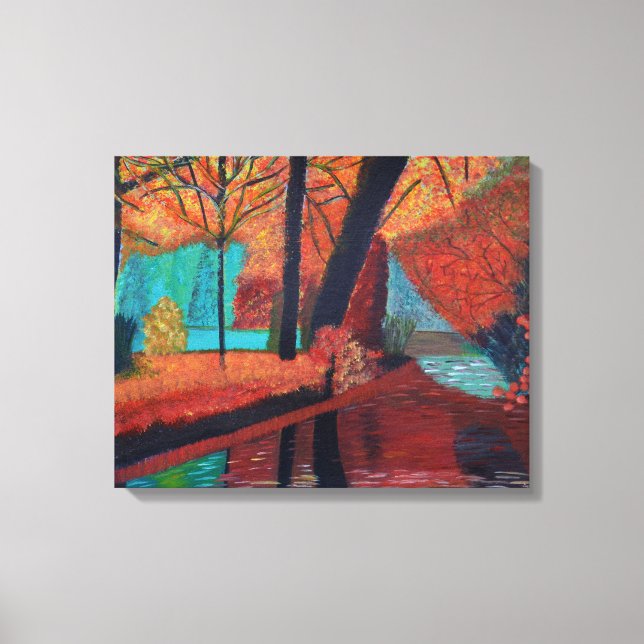 Canvas de Sonhos de Outono (Frente)