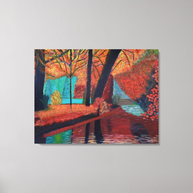 Canvas de Sonhos de Outono (Frente)