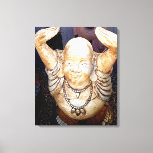 canvas de sorriso de buddha