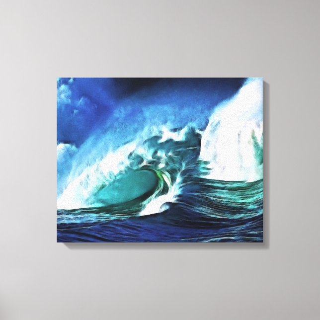 Canvas de Stormy Sea (Frente)