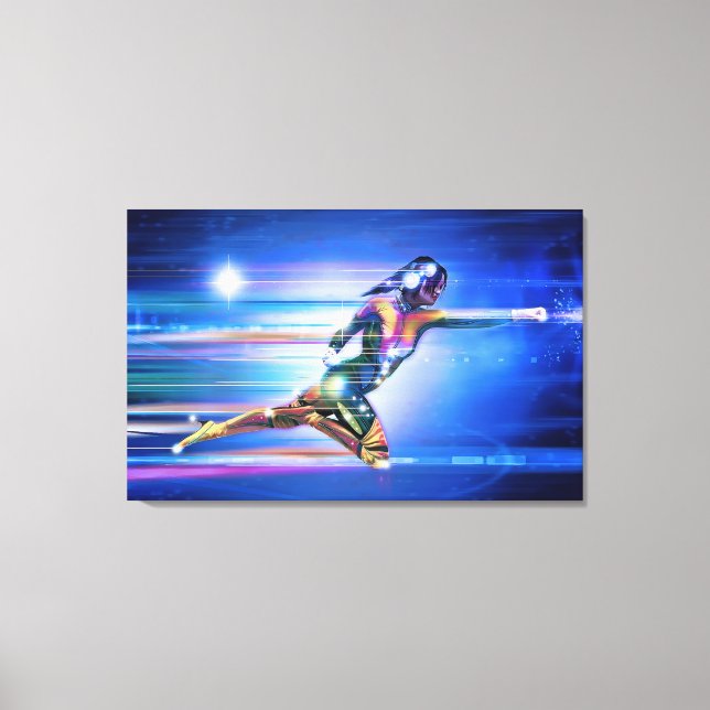 canvas de super-herói (Frente)