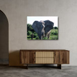Canvas de touros elefante moldada<br><div class="desc">A fotografia africana da vida selvagem do Pathblazer Studios sobre este produto é um lembrete perfeito para quem quer que tenha feito uma visita à África para ver a vida selvagem africana e todas as suas maravilhas. Temos uma variedade de fotos originais e designs feitos por medida para você, então,...</div>