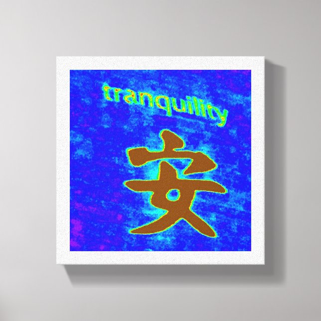 canvas de tranquilidade chinesa (Frente)