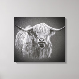 Canvas de Vaca do Highland