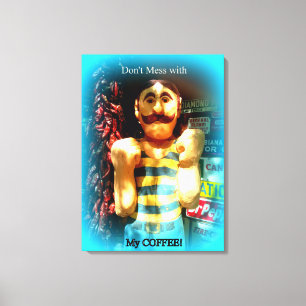 canvas do amante do café