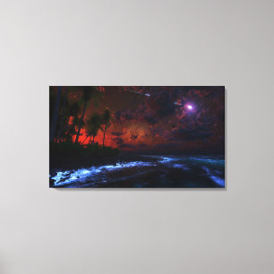 Canvas do anoitecer