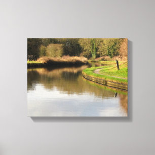Canvas do Canal Water Pond da Inglaterra