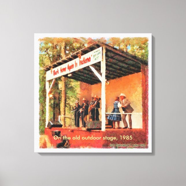 Canvas do Flor de Bean, 1985 (Frente)