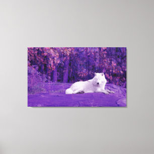 Canvas do lobo da fantasia