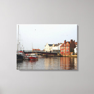 Canvas do porto de Whitby