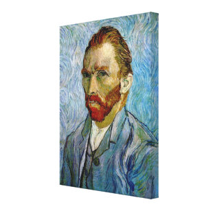 Canvas do retrato de auto de Van Gogh