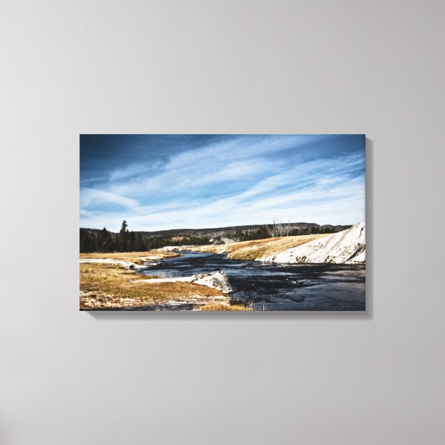 Canvas do Rio Firehole (Frente)