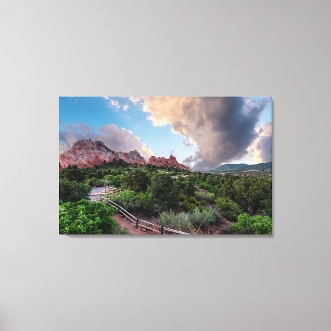 Canvas do Sol Gigante do Colorado Sleeping (Frente)
