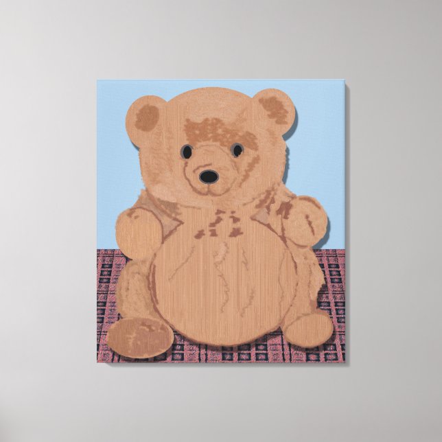 Canvas do Urso Wes T (Frente)