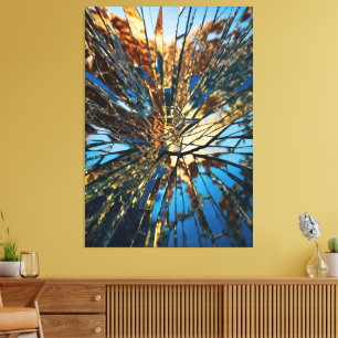 Canvas Espelhada - Abstrato Surreal Dreamsc