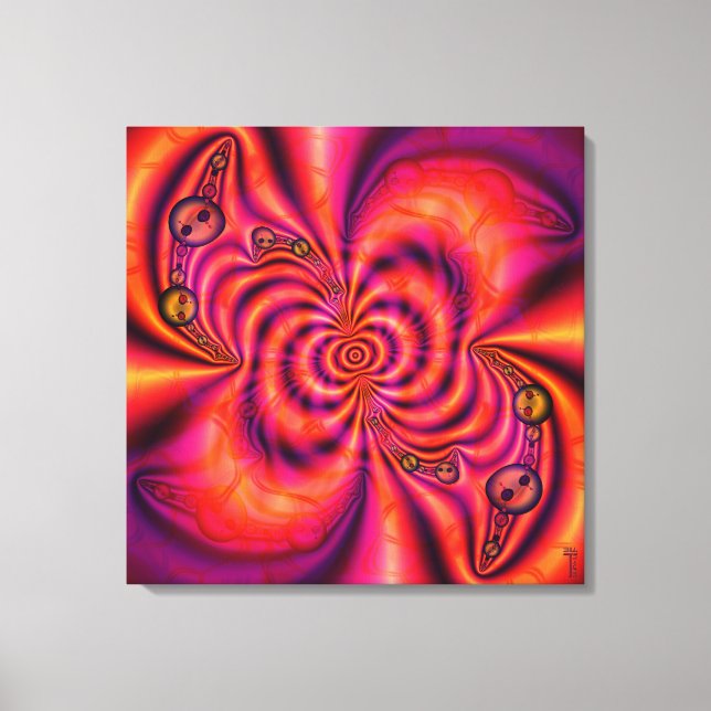 Canvas espiral celular (Frente)