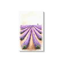 Canvas estendida - pintura de campo de Lavanda