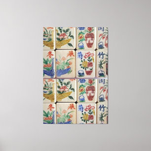 Canvas Esticadas Imprimir Mahjong