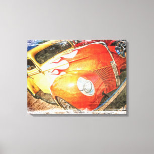 Canvas feitas sob encomenda do caminhão do Grunge