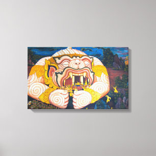 Canvas Hanuman