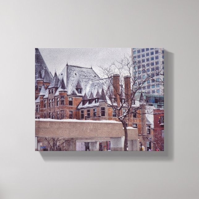 Canvas Histórica de Belas Artes de Montreal (Frente)