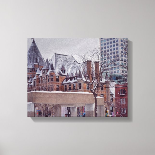 Canvas Histórica de Belas Artes de Montreal (Frente)