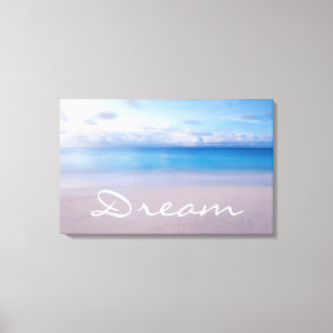 Canvas ideais da parede da praia