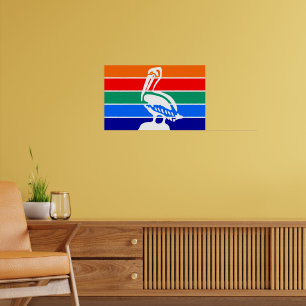 Canvas Impressão com Sinalizador de Ruas. Petersbu