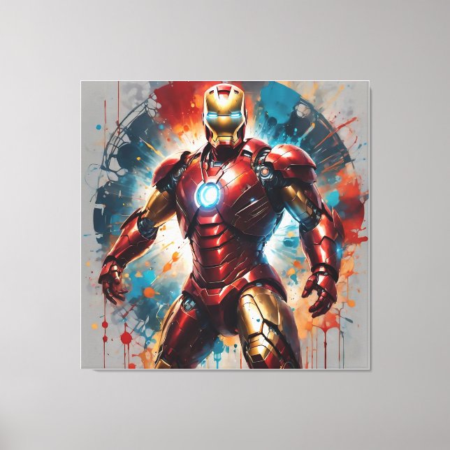 Canvas Iron Man (Frente)