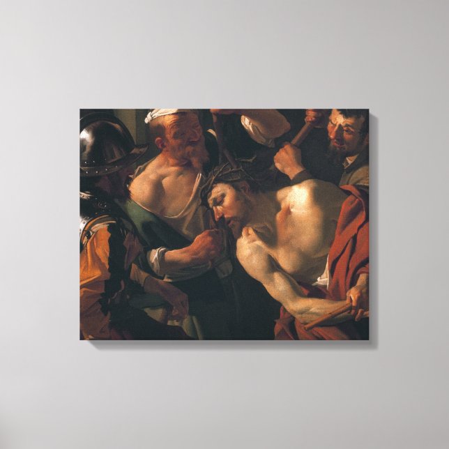 Canvas Jesus Cristo c. a Coroa dos Espórons (Frente)