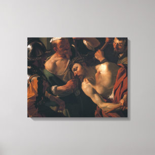 Canvas Jesus Cristo w. a Coroa de Thorns