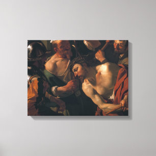Canvas Jesus Cristo w. a Coroa de Thorns