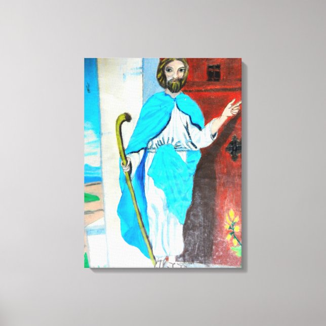 Canvas JESUS KNOCKS (Frente)