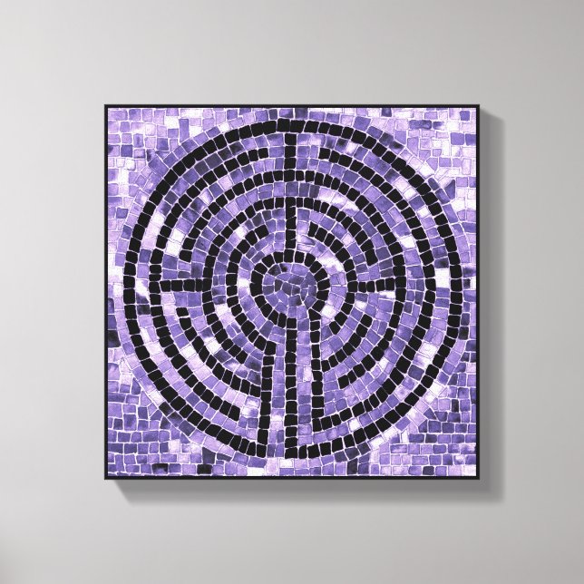CANVAS LABYRINTH VI 12x12 (0,75" profundidade) (Frente)