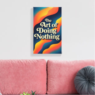 Canvas Mínima de Estilo de Vida - Decor Doméstico