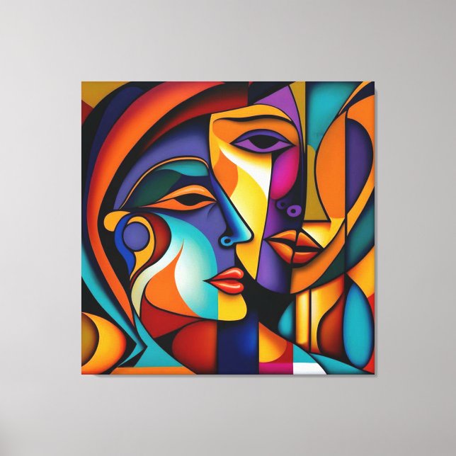 Canvas moderna criativa para casa e escritório (Frente)